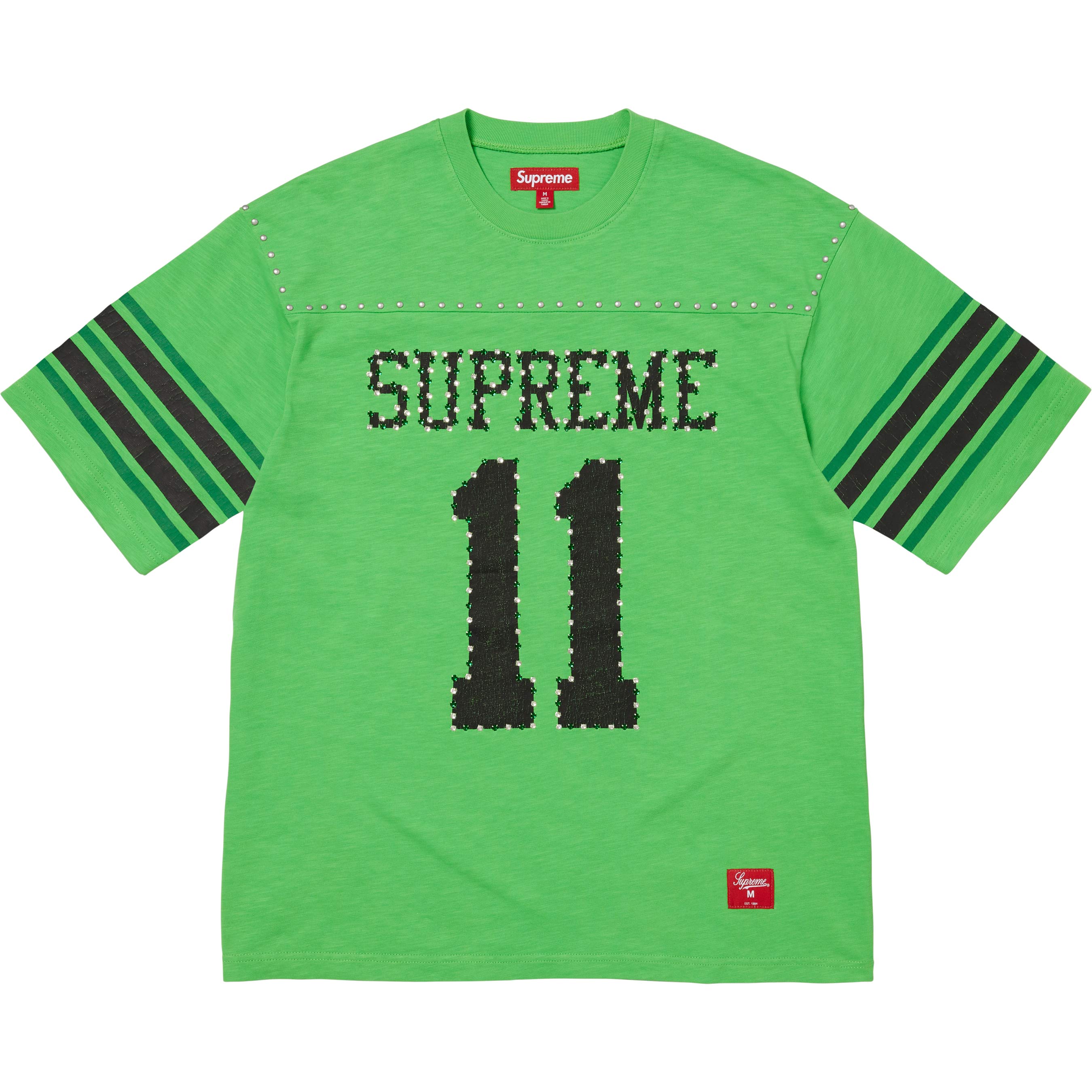Studded S/S Football Top view 13